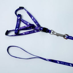 Комплект Мур! Мур!, шлейка 24-34х1 см, поводок 120 см - Пушистое счастье фото 3