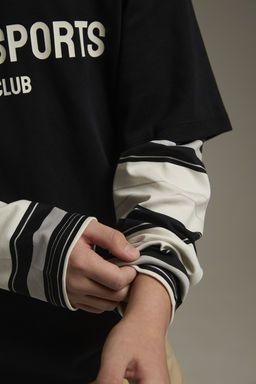 Лонгслив Черный - Anta фото 4