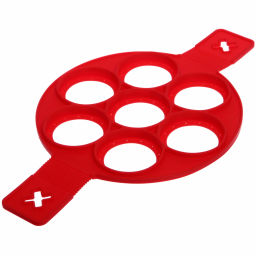 Цена за 2 шт. Форма силиконовая для панкейков 7шт круги