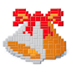 Уценка (в пакете) Конструктор «Новогодние истории», колокольчики, 142 детали