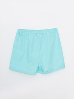 Beli Lastikli Basic Poplin K?z ?ocuk ?ort - Waikiki фото 2