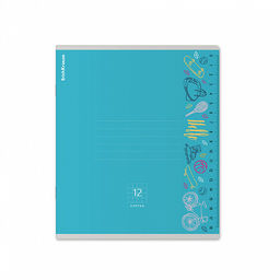 Цена за 10 шт. Тетрадь школьная ученическая ErichKrause Ruler Magic ассорти, 12 листов, клетка (в плёнке по 10 шт.)_MIX-PACK  фото 6