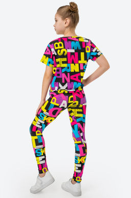 Летний костюм из бамбука для девочки Happyfox