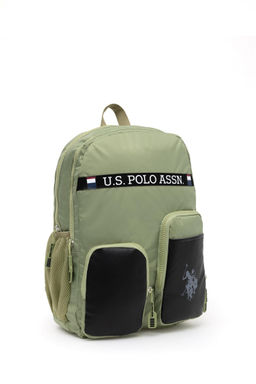 Зеленая школьная сумка для девочки - U.s. polo assn фото 3