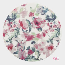 Набор салфеток сервировочных Доляна Акварель. Круг, 4 шт, d=38 см  фото 8