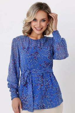 Блузка женская 4021/07/Джинсовый - Rise фото 2