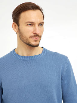 джемпер мужской базовый из хлопка - Glenfield фото 5