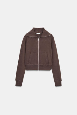 ZIP-UP PLUSH JACKET - Zara фото 6