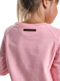 Джемпер с принтом UD 2227 розовый - Mini maxi фото 5