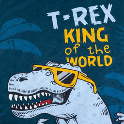 Постельное бельё Этель 1.5 сп T-Rex king 143х215 см, 150х214 см, 50х70 см -1 шт, 100% хлопок, бязь  фото 3