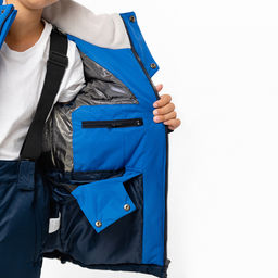 Утеплённый костюм М-228 (Детский) А/В Синий/Васильковый - Rodos фото 11