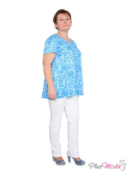 Туника Модель №23 размеры 50-64 - Plusmoda фото 2