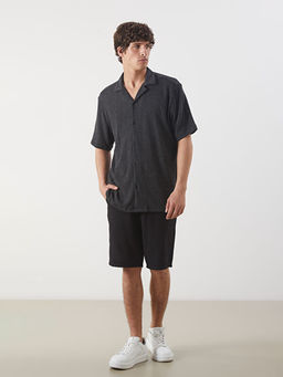 Regular Fit K?sa Kollu Arm?rl? Erkek G?mlek