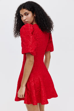 Vestido con manga puffy - H&m фото 4