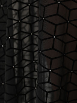 Платье Габриэлла 0455-1амх черный кристалл