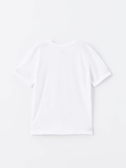 Bisiklet Yaka Erkek ?ocuk Ti??rt - Waikiki фото 3