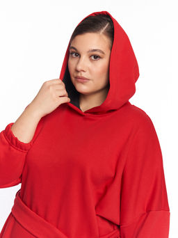 Платье с капюшоном PP83502RED25 - Артесса фото 4