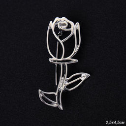Брошь Роза / 3274-1 /уп 24/