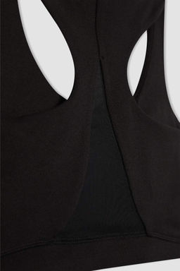 Спортивный бюстгальтер DeFactoFit с круглым вырезом  фото 7