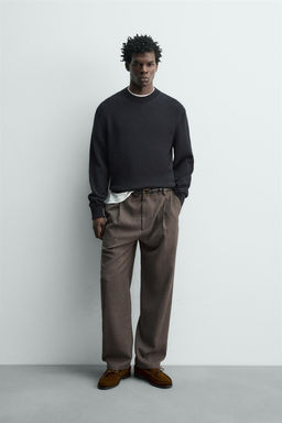 REGULAR FIT COTTON JUMPER - Zara фото 9