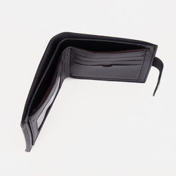 Портмоне мужское на магните, чёрное