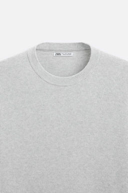BASIC TEXTURED SWEATER - Zara фото 4