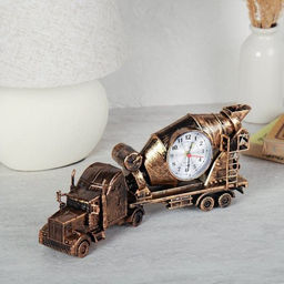 Часы настольные Бетономешалка 30х6х13 см / F534 /уп 72/ - Галеонтрейд фото 3