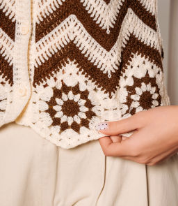 Жилет #КТ502 (10), коричневый