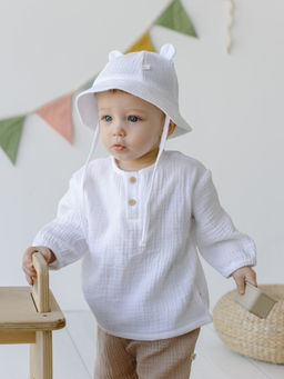 Рубашка муслиновая Сахар 0+ - Bungly фото 5