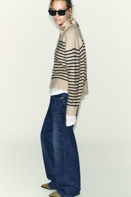 STRIPED KNIT SWEATER - Zara фото 3