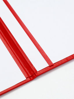 Папка адресная бумвинил А4 (пухлая) "Выпускнику" красная