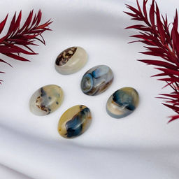 Кабошон из дендритового Агата