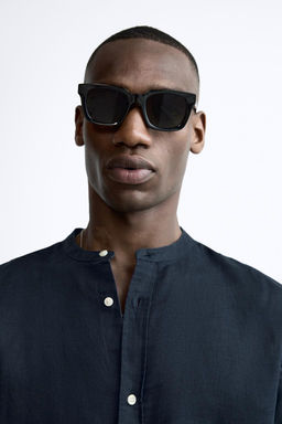 PAMUKLU KETEN GOMLEK - Zara фото 38