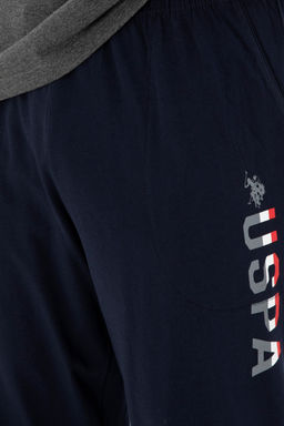 Мужской темно-синий пижамный комплект Неожиданная скидка в корзине - U.s. polo assn фото 14
