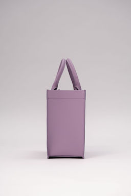 Сумка кожаная Azaro 30586 фиолетовая лаванда