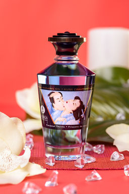 Масло массажное для тела Shunga Кокосовое волнение (Coconut Thrills), разогревающее, 100 мл