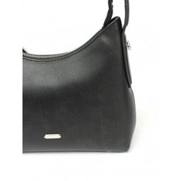 Сумка женская искусственная кожа DJ-CM 6987-BLACK, 1отд, плечевой ремень, черный SALE 261460 - Adelia фото 4