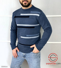 Свитер мужской с принтом