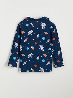 G?mlek Yaka Erkek ?ocuk Pijama Tak?m?