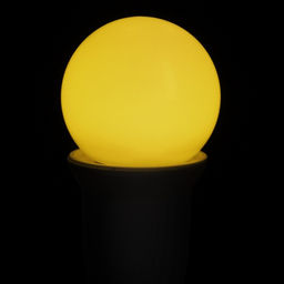 Лампа светодиодная Luazon Lighting, G45, Е27, 1.5 Вт, для белт-лайта, набор 20 штук, свечение жёлтое