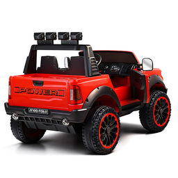 Электромобиль "Мощность скорости" на аккумуляторе, с р/у управлением, в коробке (красный)