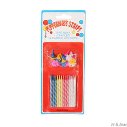 Свечи С днем рождения 24 штуки / W24-2 /уп 24/576/ - Галеонтрейд фото 2