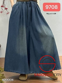 Женские джинсы с карманами, эластичной резинкой на талии и шнурком. - Bruno фото 2