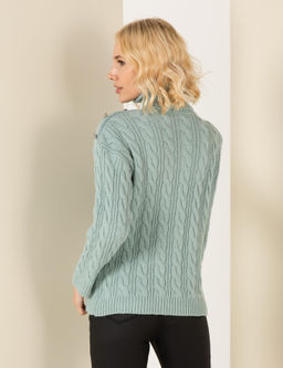 Mint Melanj Regular Fit Bal_k__ Yaka Kazak - Pierre cardin фото 5