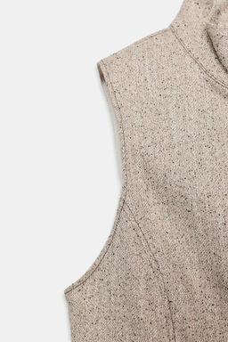 SLEEVELESS HIGH NECK TOP - Zara фото 7