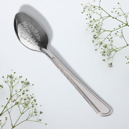 Цена за 2 шт. Ложка чайная именная Наталья, h=14 см