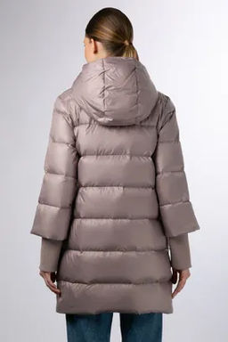 PNW3DC74 ЖЕНСКАЯ ТЕКСТИЛЬНАЯ КУРТКА - Снежная королева фото 4