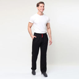 RODOS Брюки М-232 Чёрный/Красный