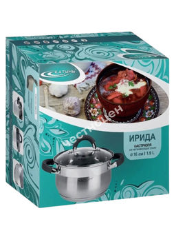 Кастрюля 1,9л. "Ирида" KT08-D-16