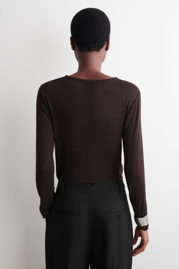 CAMISETA HENLEY DE CANAL? DE LANA - H&m фото 7